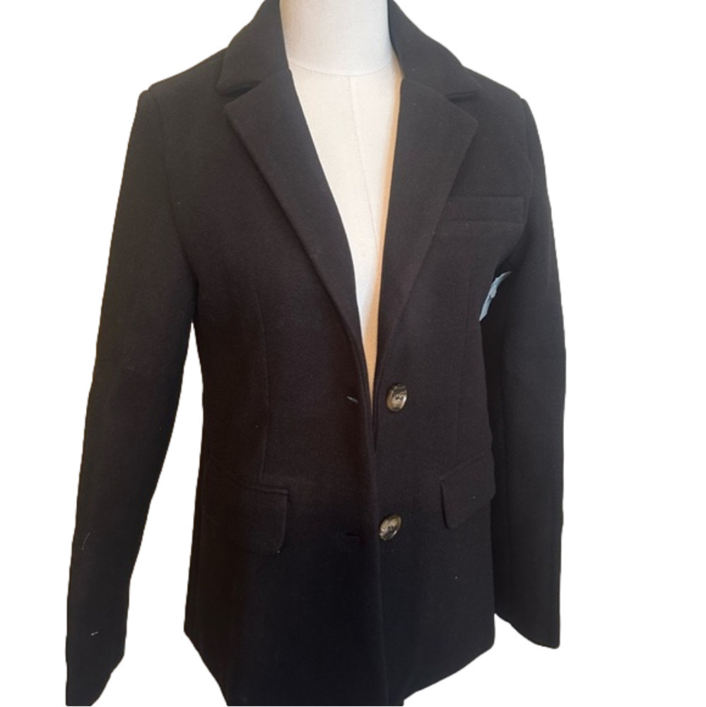WOMEN’S Black Wool Blend Coast Size Small EUC